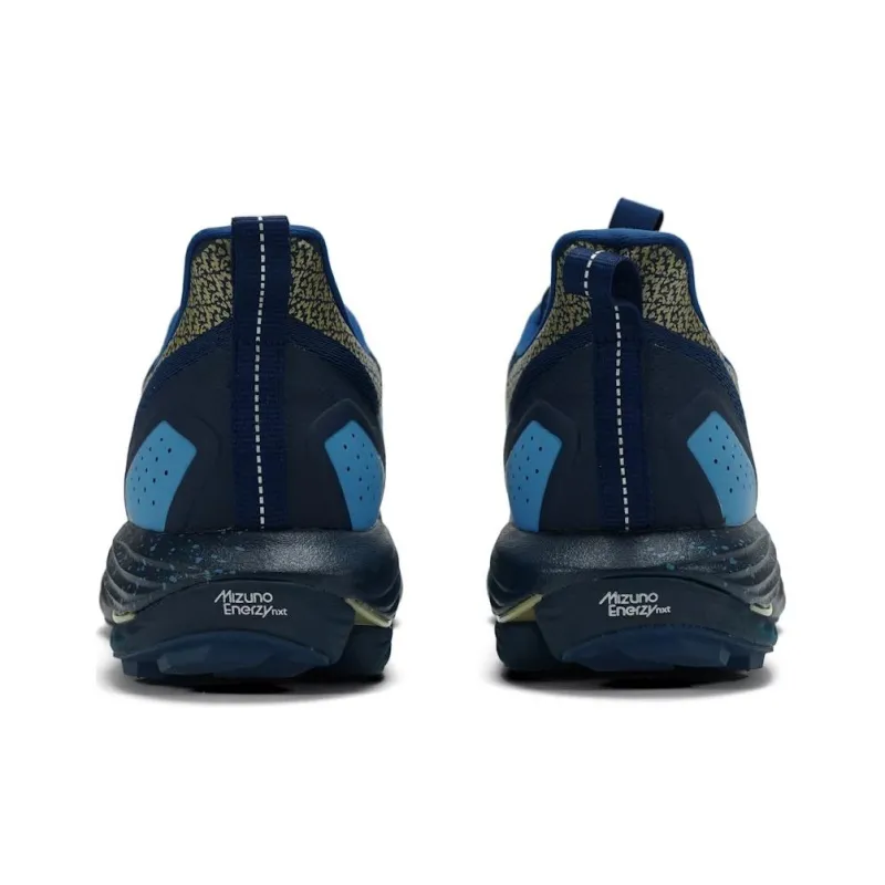 Mizuno Wave Rider TT 2 Shock Absorbers With Slip Resistant Features Low Top Running Shoes Men's Dark Blue-3