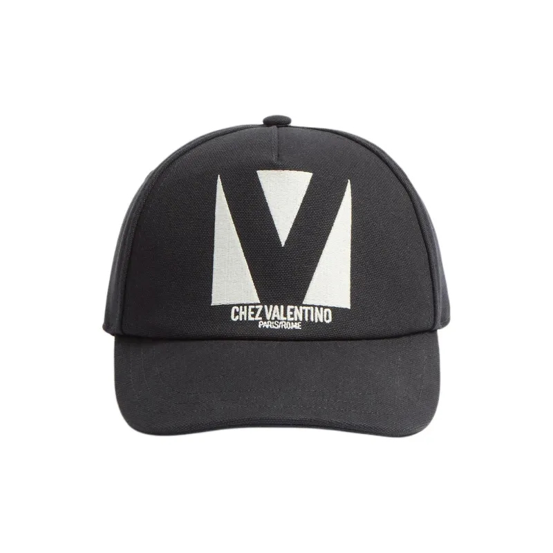 Valentino Logo Embroidered Baseball Cap-1