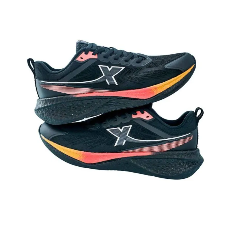 XTEP Speed 5.0LITE Anti Slip Wear Resistant Low Top Casual Running Shoes Men's Black Pink-2