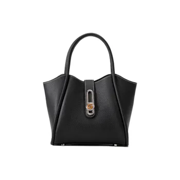 GELANNI Cow Leather One Shoulder Handbags Regular Women's Black/Gray/Apricot