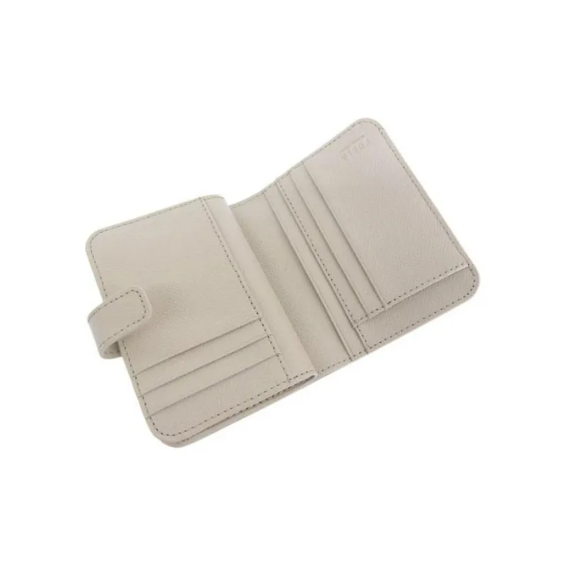 Furla Leather Wallet Small Size Women's Gray-4