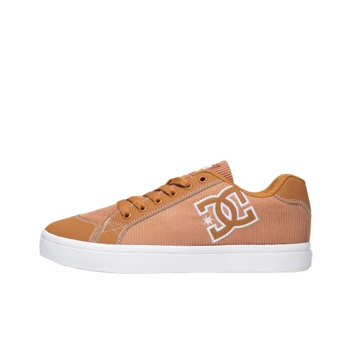 DC Shoes CHELSEA PLUS TX SE Low-Top Skateboard Shoes Women's Brown