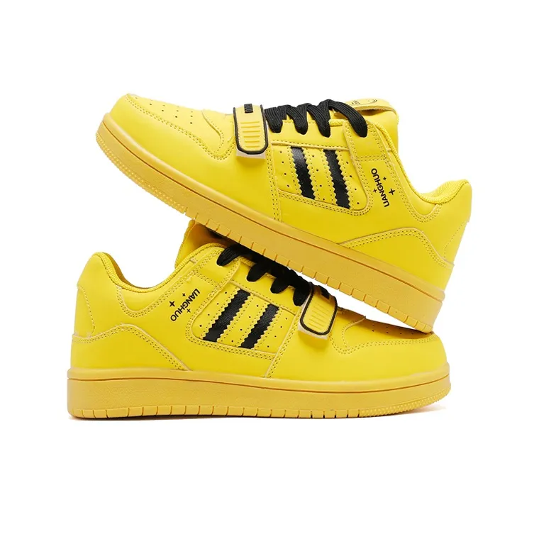 LIANGHUO Comprehensive Warm Slip Resistant Cushioning Impact Resistance Wear Resistant Low Top Skateboard Shoes Unisex-14