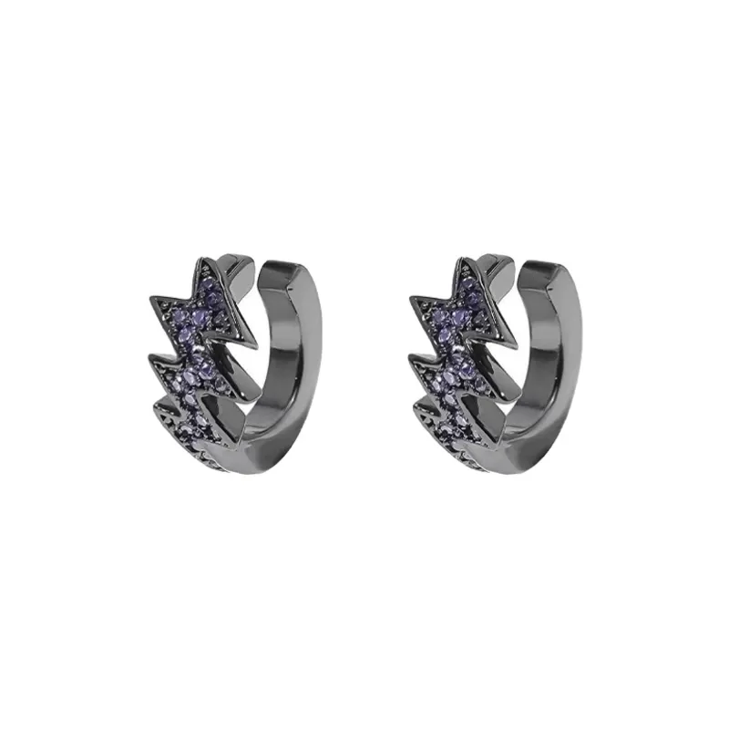 KiNGZiT Alloy Clip On Earrings Unisex-8