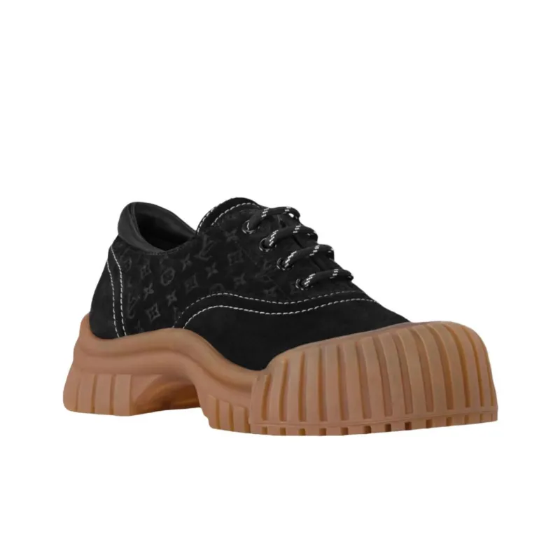 LOUIS VUITTON Ruby Casual Single Shoes Women's Black-1