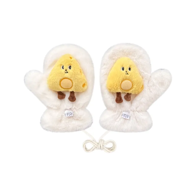 MUYKUY Acrylic Knit Gloves Women's-7