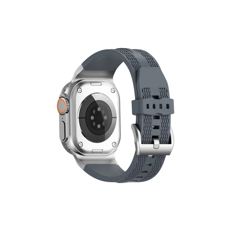 NCFCK Watch Band Apple Compatibility Silicone Material-13