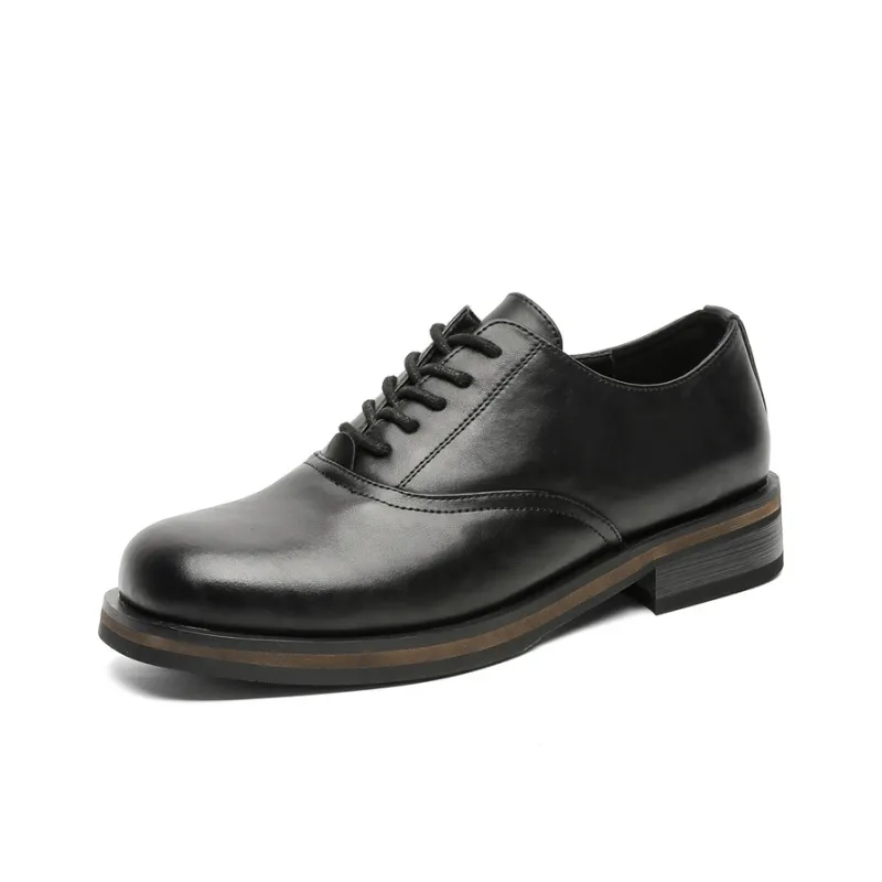 Chi Wolf Men's Casual Shoes Men Low Top Black/Brown-1