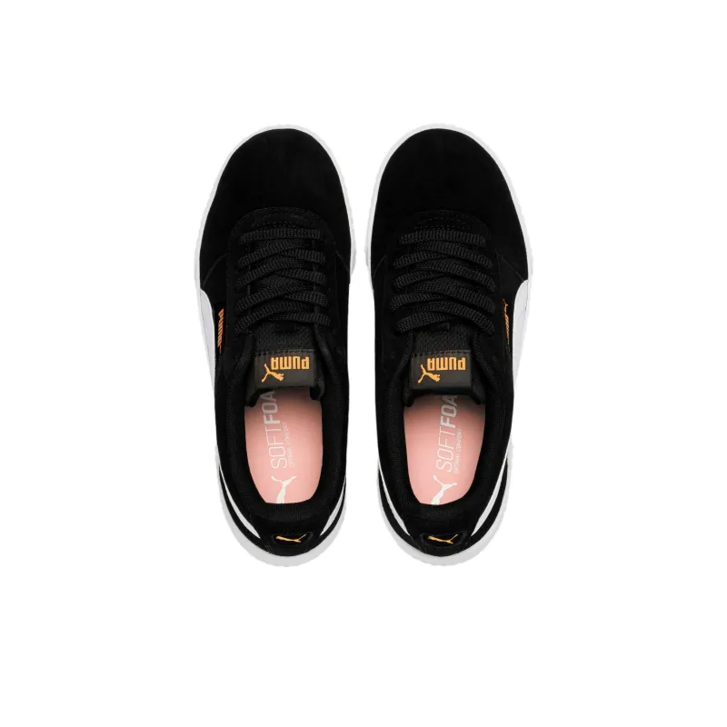 PUMA Carina Anti-Slip Wear-Resistant Low-Top Skateboard Shoes Women's Black-2