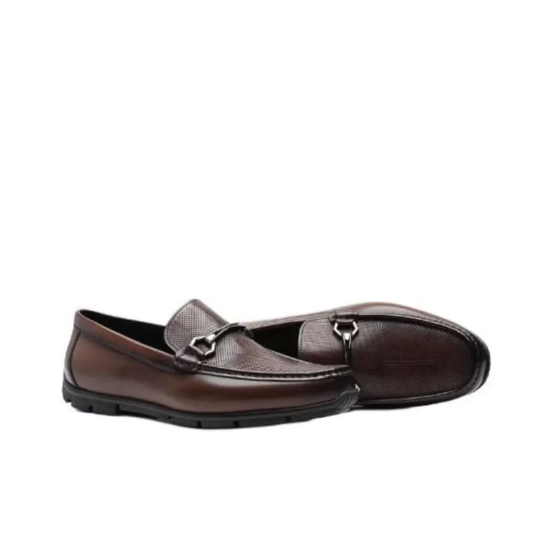 S. T.DUPONT Loafers Men's Coffee-4
