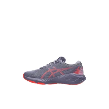 Asics Anti Slip Wear Resistant Low Top Kids' Running Shoes Gray Purple Orange Kids'