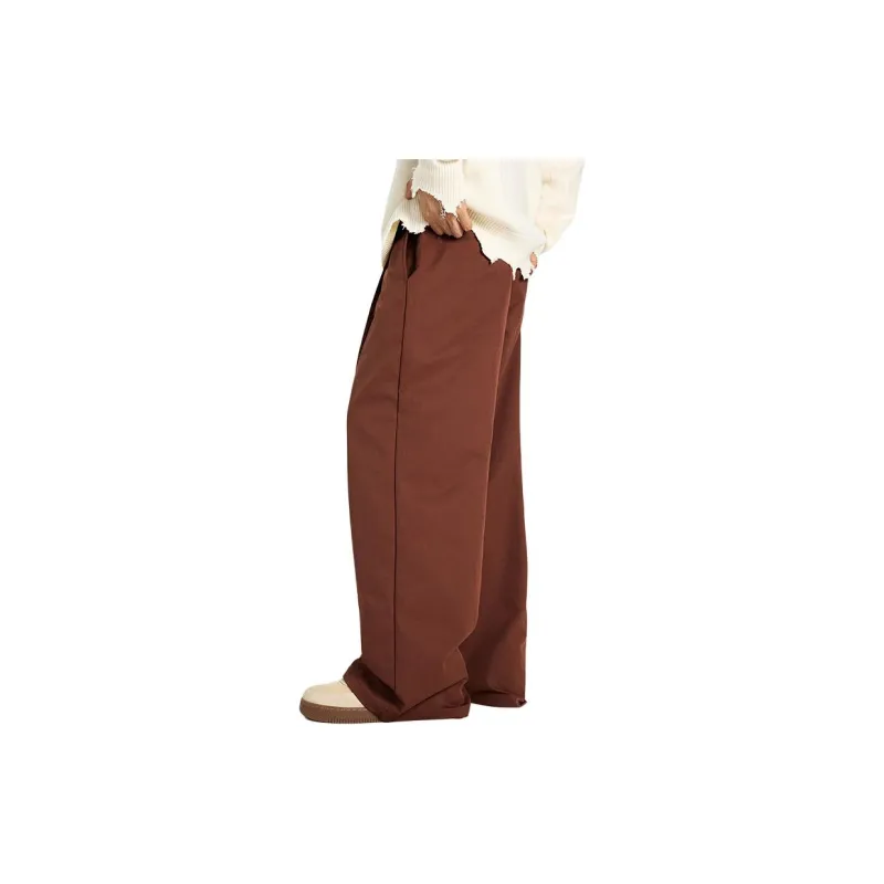 GTRG Casual Pants Unisex Rusty Red-1