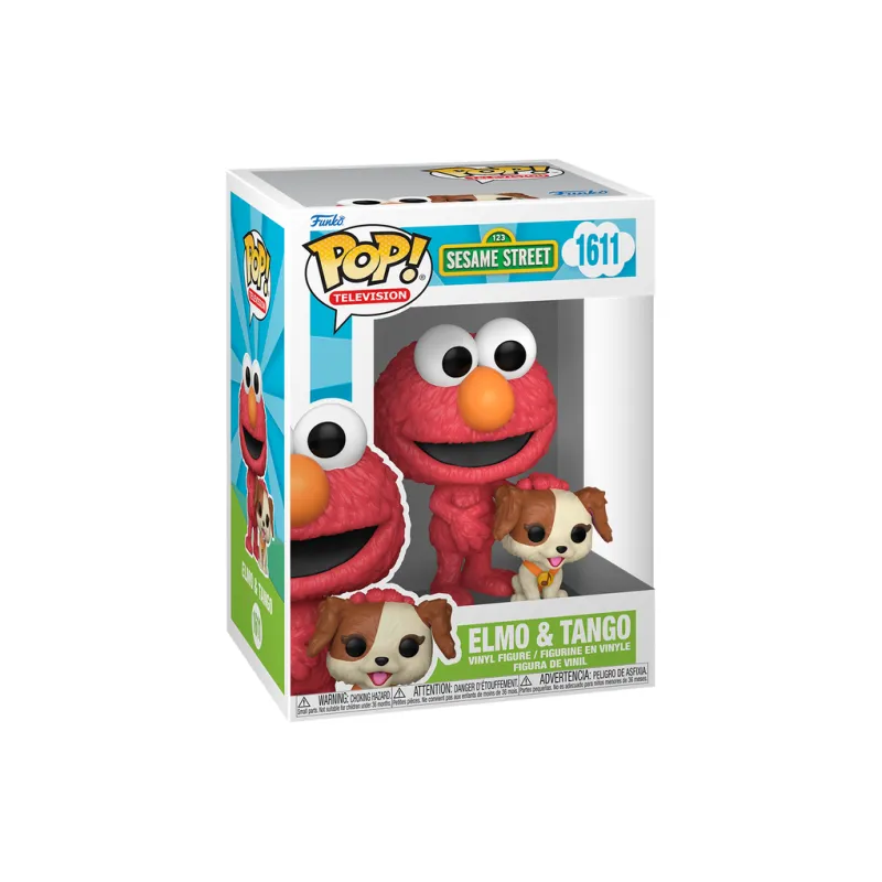 Funko Sesame Street Elmo And Tango Chibi Figures-1