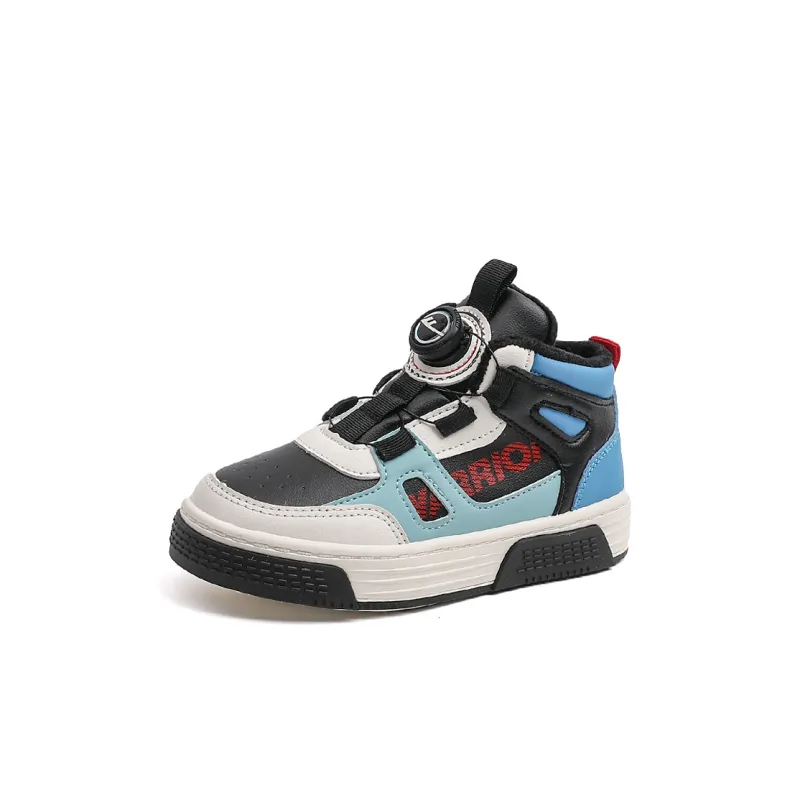 Warrior Warm And Wear Resistant Mid Top Kids' Skateboarding Shoes Kids'-1