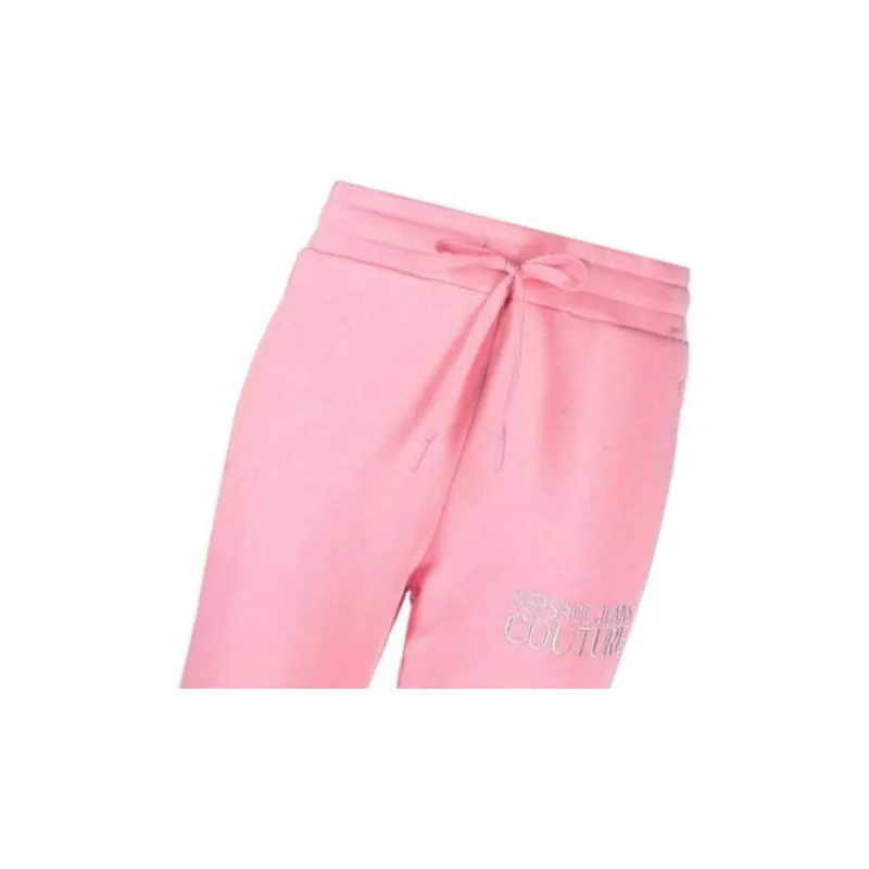 VERSACE JEANS COUTURE SS23 Knitted Sports Pants Women's Pink-5