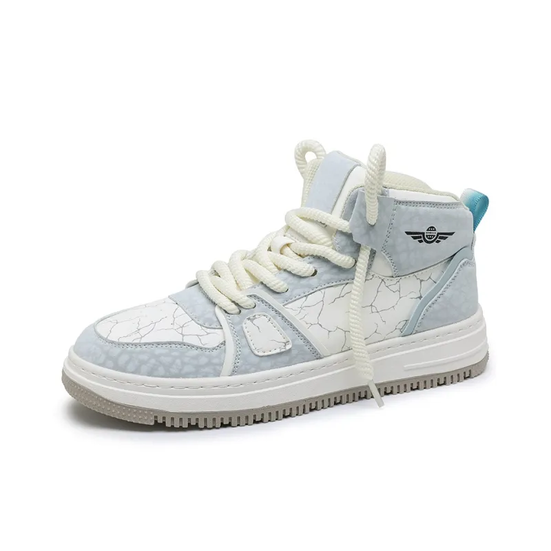 M.M Party Anti Slip Wear Resistant High Top Skateboard Shoes Men's-7
