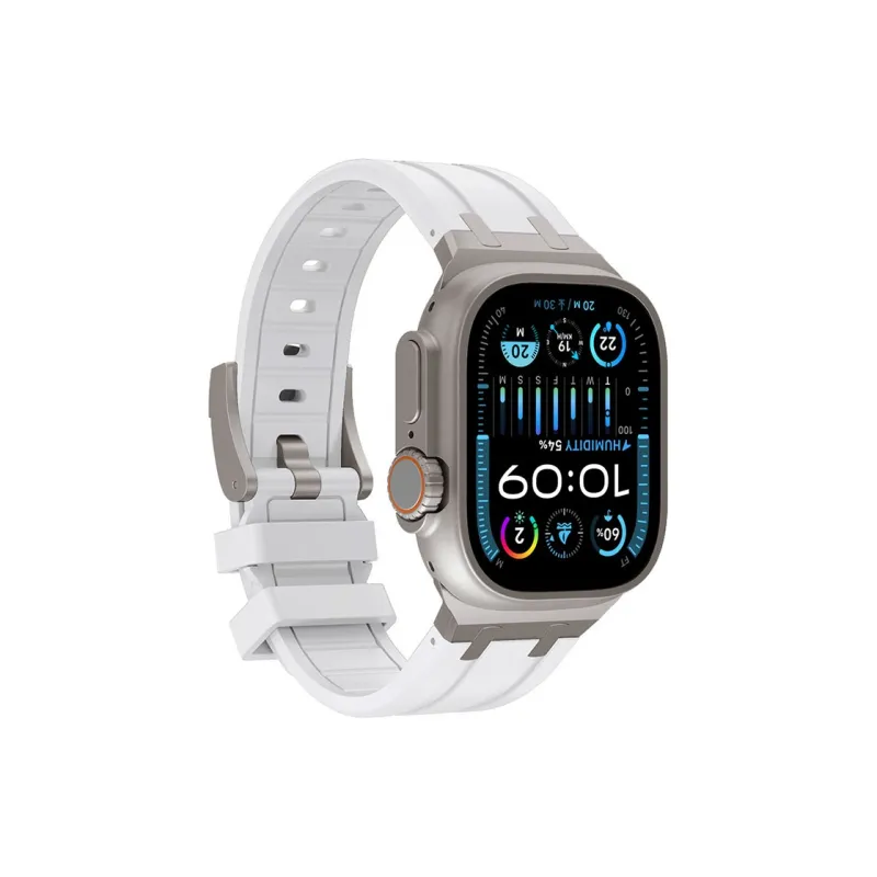 ZHENGGUANG Watch Band Apple Compatibility Silicone Material-12