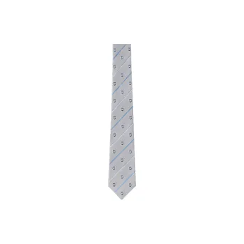 LOUIS VUITTON Silk Ties Men's Light Gray