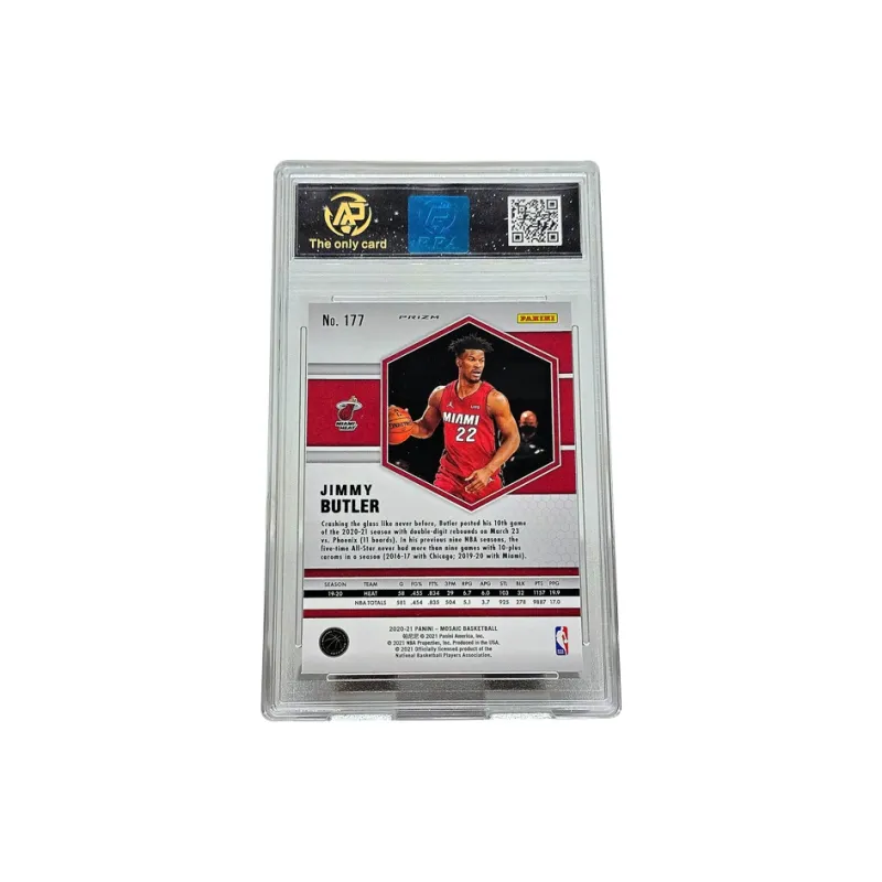 PANINI Jimmy Butler Player Card Mosaic Collection Gold Fold Block Ripple Multicolor Holographic Card Graded Cards 1 Pc-1