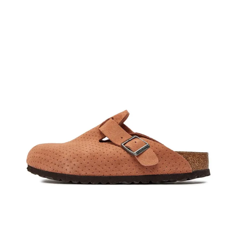 Birkenstock EVA Abrasion Resistant Slip Resistant Wrap toe Slippers Unisex Orange Narrow Fit-0