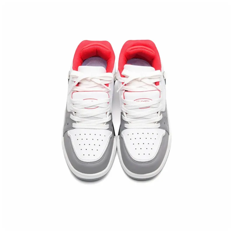 Circle Small Coverage Slip Resistant Lightweight Height Increasing Low Top Skateboard Shoes Unisex-35