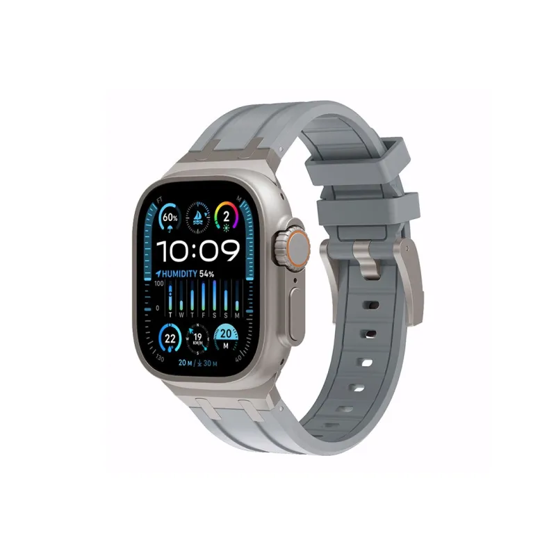 ZHENGGUANG Watch Band Apple Compatibility Silicone Material-11