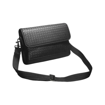 ROSEROOEN Cow Leather Shoulder Bag Regular Men's Black