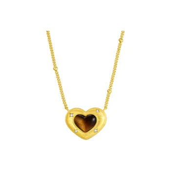 DESIGN CIRCLES S925 Silver Necklaces Women's