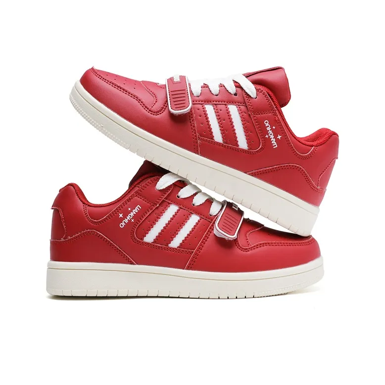 LIANGHUO Comprehensive Warm Slip Resistant Cushioning Impact Resistance Wear Resistant Low Top Skateboard Shoes Unisex-10