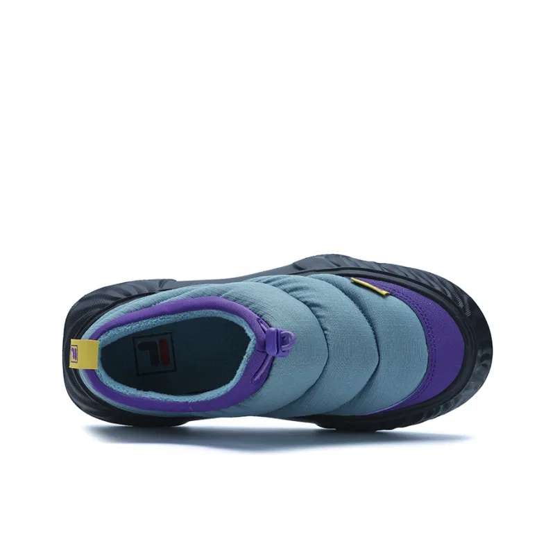 FILA Fosso Slip-Resistant Low-Top Skateboard Shoes Women's Blue Purple-1