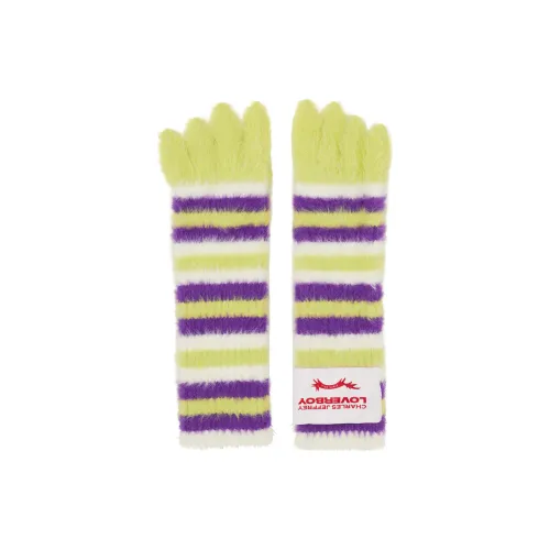 CHARLES JEFFREY Nylon Knit Gloves Women's Multicolor
