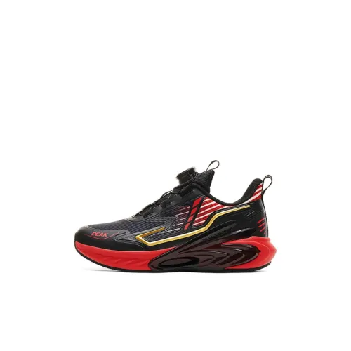PEAK State Pole Anti-Slip Wear-Resistant Low-Top Kids' Running Shoes Black Kids'