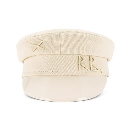 RUSLAN BAGINSKIY Cotton Baseball Caps Unisex Beige