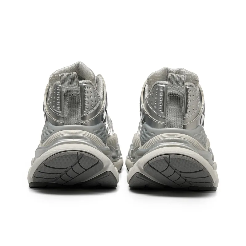 LEECAT STUDIO Coverage Height Increasing Abrasion Resistant Breathable Low Top Chunky Sneakers Unisex-10