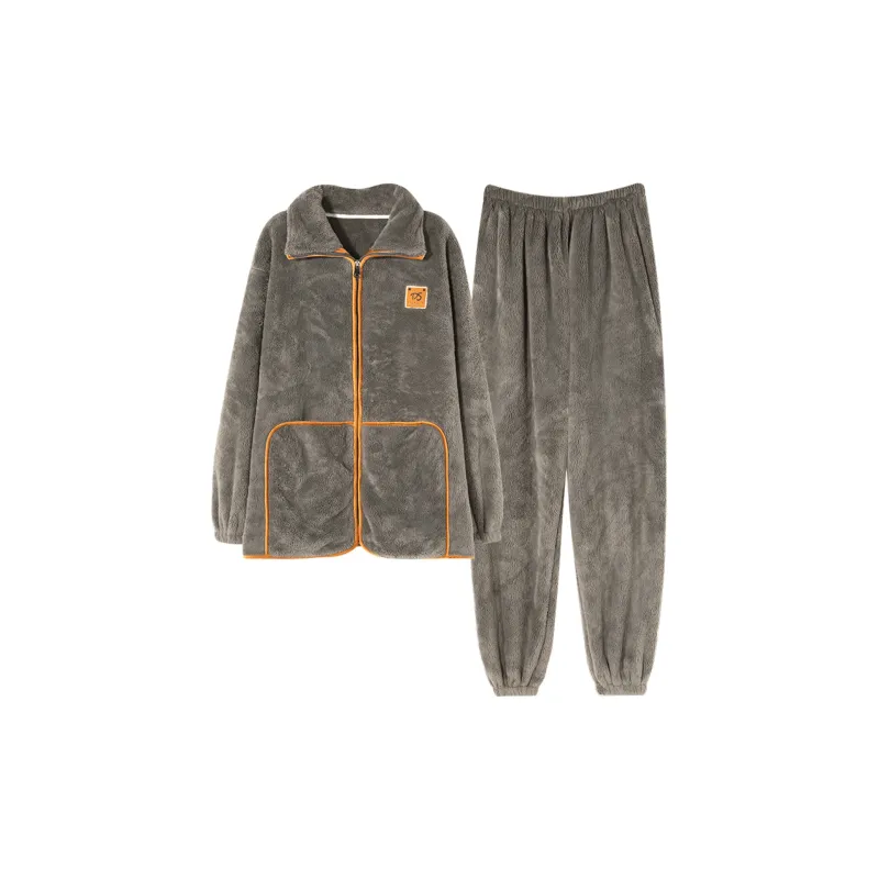 Follow The United States Pajama Set Men's Khaki-0