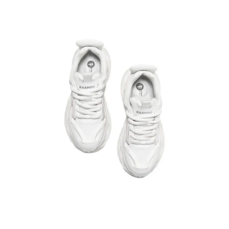 KAAHOO Cushioning Anti Slip And Wear Resistant Height Increasing Low Top Casual Shoes Unisex-3