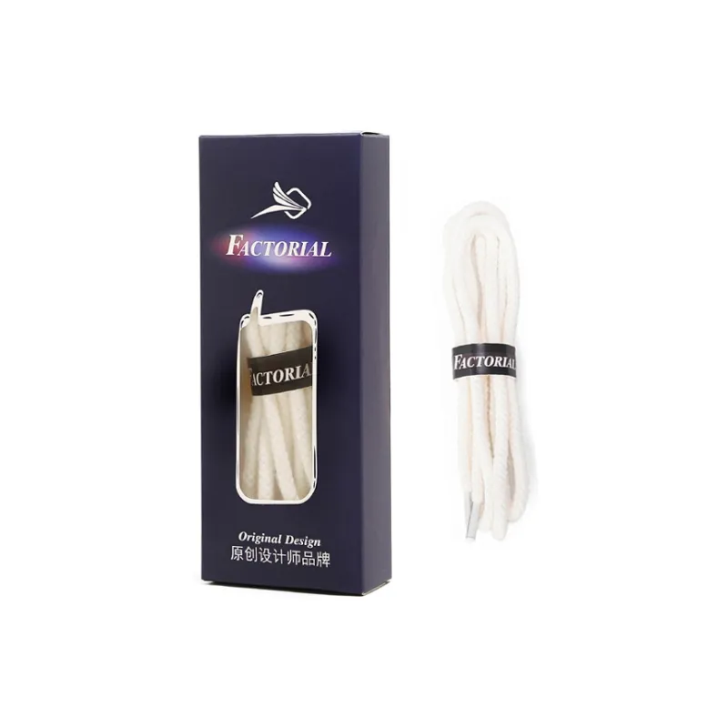FACTORIAL Cotton Shoelaces Unisex-1