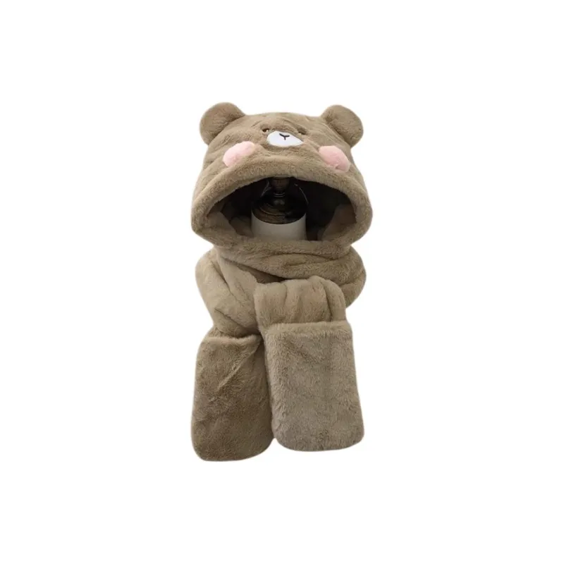 DZP Polyester Hoods & Plush Hats Unisex-1