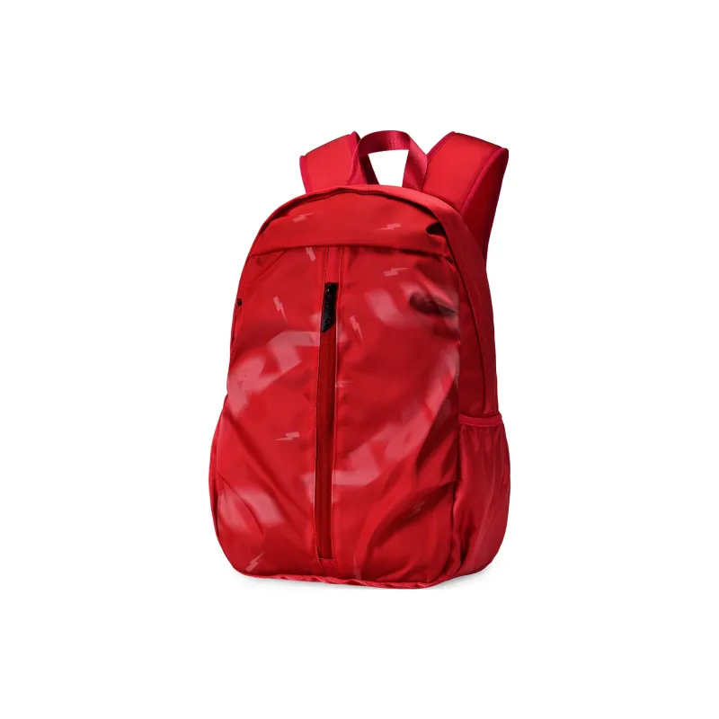 TURN UP Polyester Students Backpack Regular Unisex Red-1