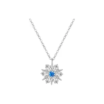 CHIEMOT S925 Silver Collarbone Chain Women's