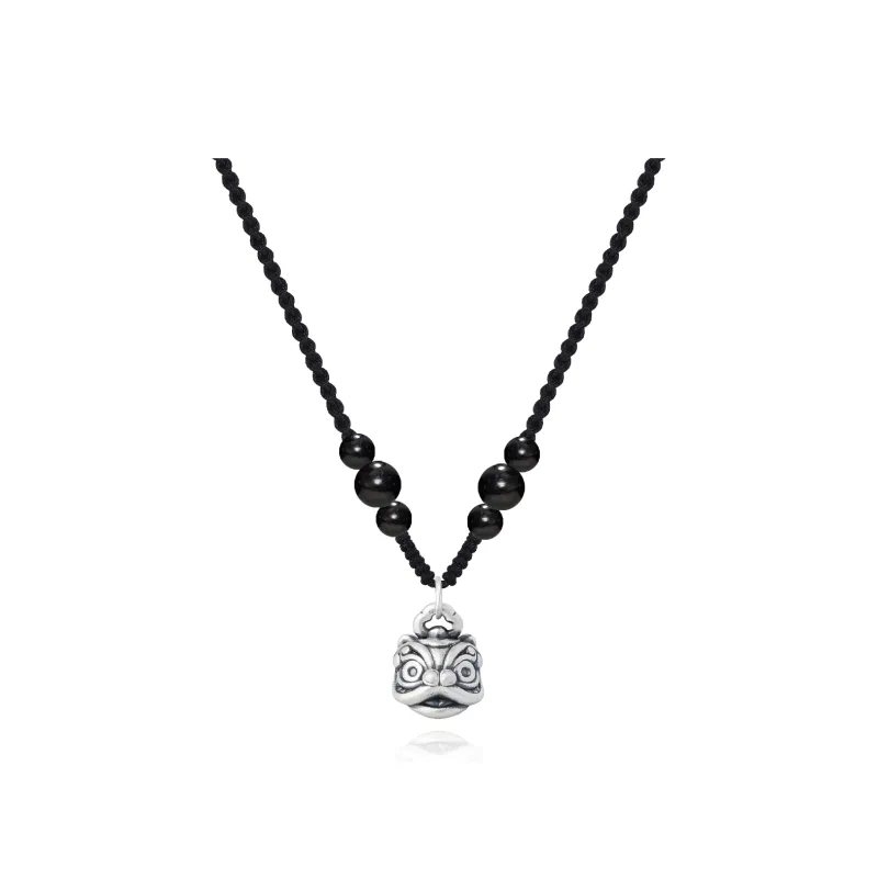Master Kim Ebony Wooden Necklaces Unisex-0