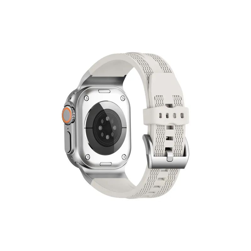 NCFCK Watch Band Apple Compatibility Silicone Material-10