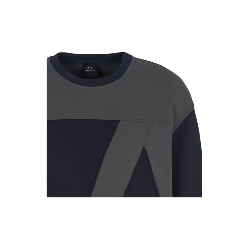 ARMANI EXCHANGEAE FW24 Sweatshirt Men's Navy-6