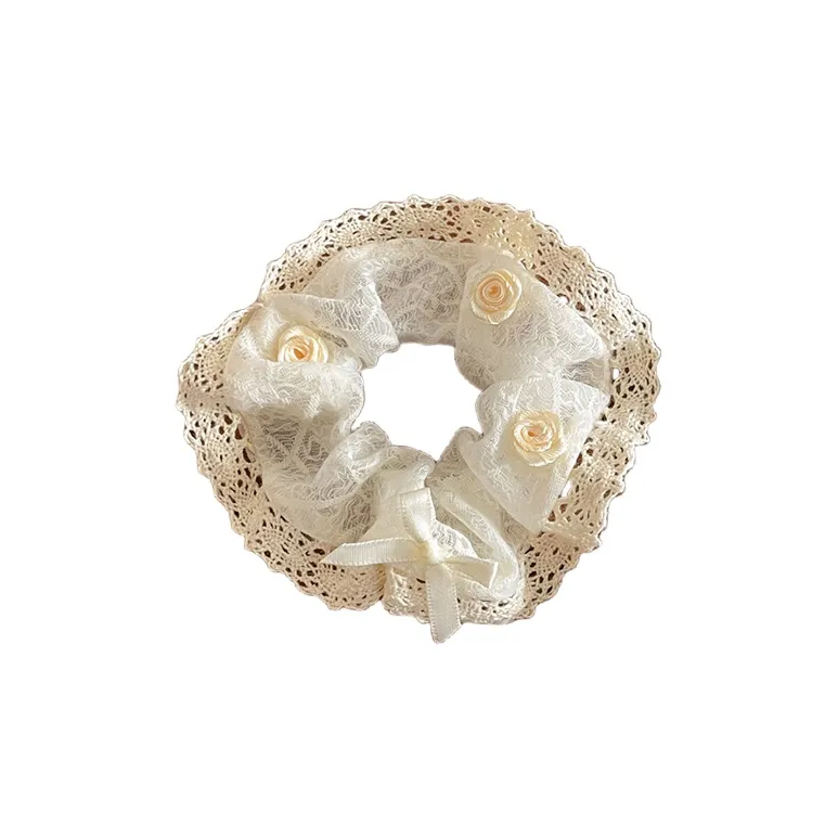 JianKai Fabric Hair Tie Women's-0