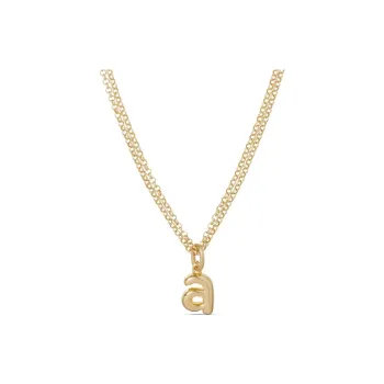 Roxanne Assoulin The Puffy Initial Necklace