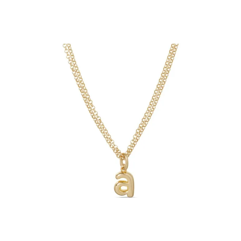 Roxanne Assoulin The Puffy Initial Necklace-0