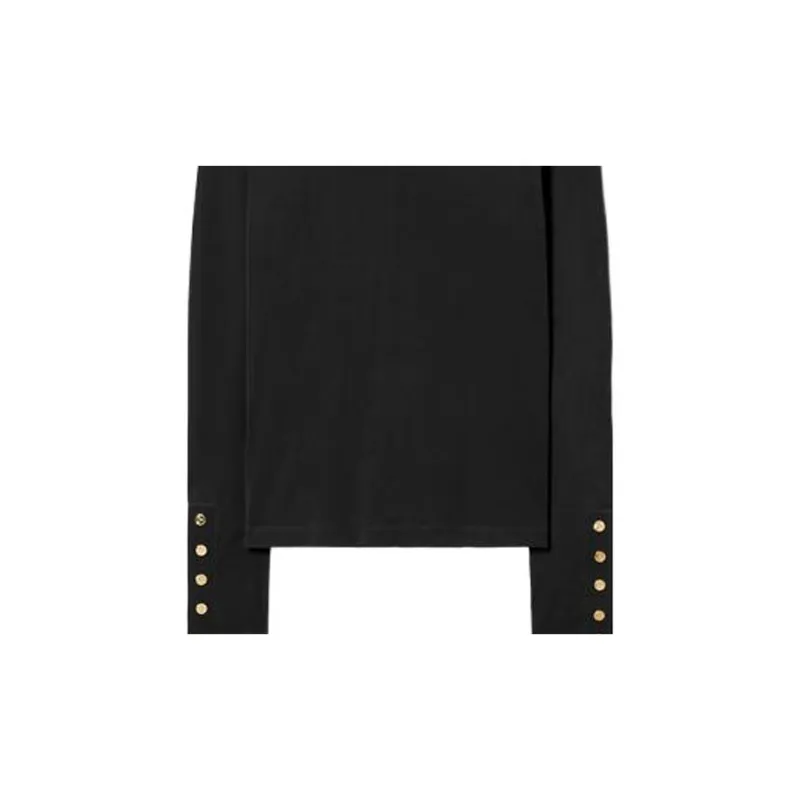 TORY BURCH Button-Detailed Knitted Jumper-2
