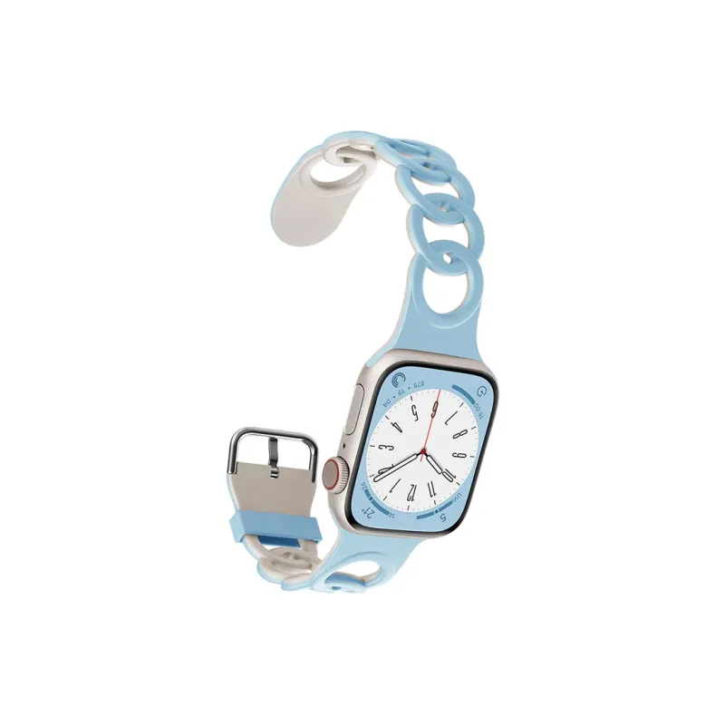 ZHENGGUANG Watch Band Apple Compatibility 38 49mm Silicone Material-20