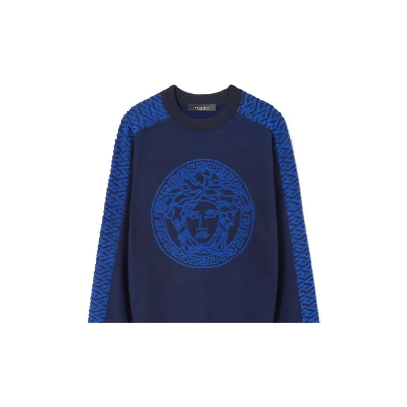 VERSACE Logo Printed Sweater-4