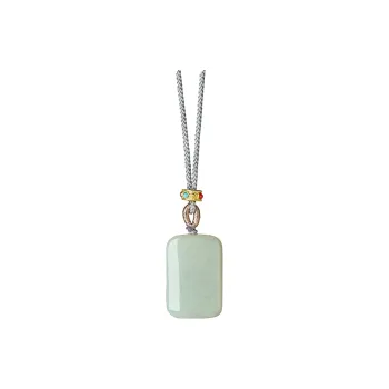 Honglangji Hetian Jade Necklaces White Jade/Pale Greenish White Jade Women's